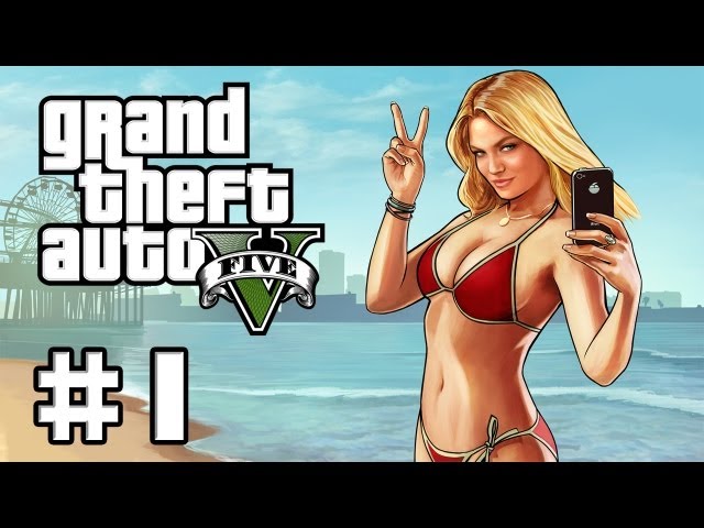 GTA 5 Gameplay #1 - Let's Play GTA V German