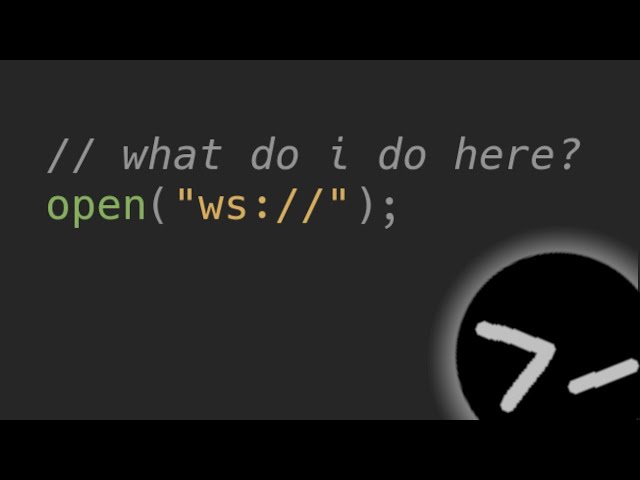 Websockets are actually not that bad