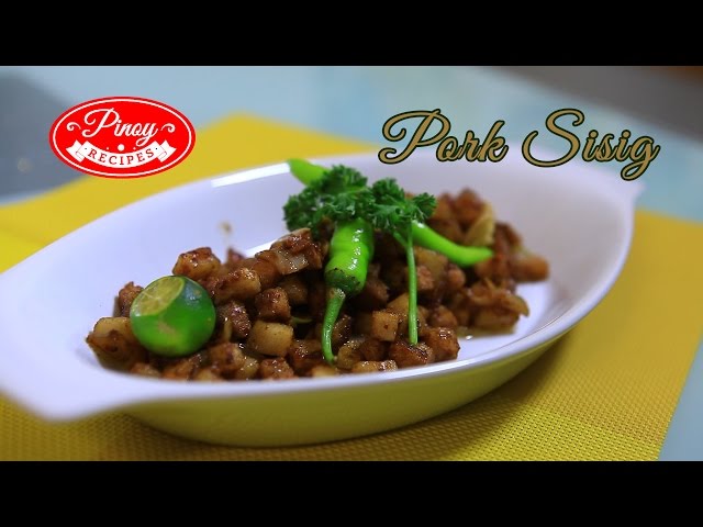 Pork Sisig Pinoy Recipe : No Grill anymore in cooking Pork Sisig | Pinoy Recipes