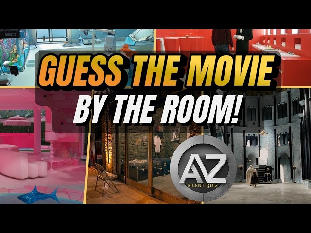 Movie Quiz: Can You Name These Famous Film Interiors/Rooms? ¦ NO TALKING QUIZ