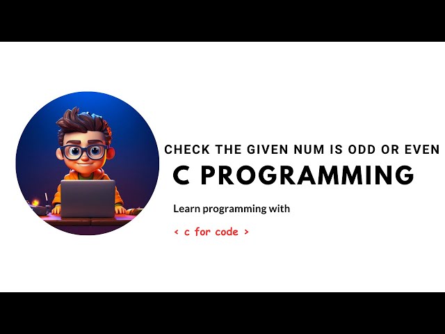 Odd or Even using C programming  ||  basic coding || Learn C through c for code