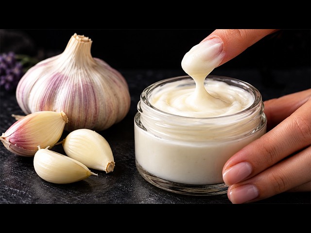 The Best Collagen eliminates Wrinkles! This Garlic Trick Makes Mature Skin Look Younger