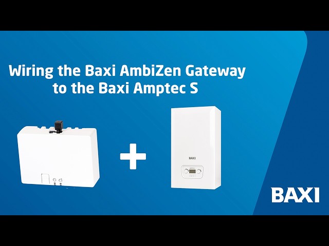 How to wire Baxi AmbiZen to the Baxi Amptec S Electric Boiler | AmbiZen Wireless Smart Thermostat
