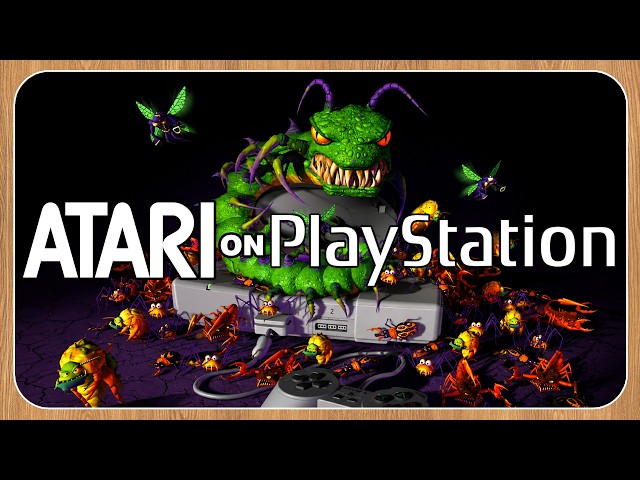 Atari On PlayStation: The Original Video Game Company's Second Life! Centipede, Pong & Q*bert Go 3D!