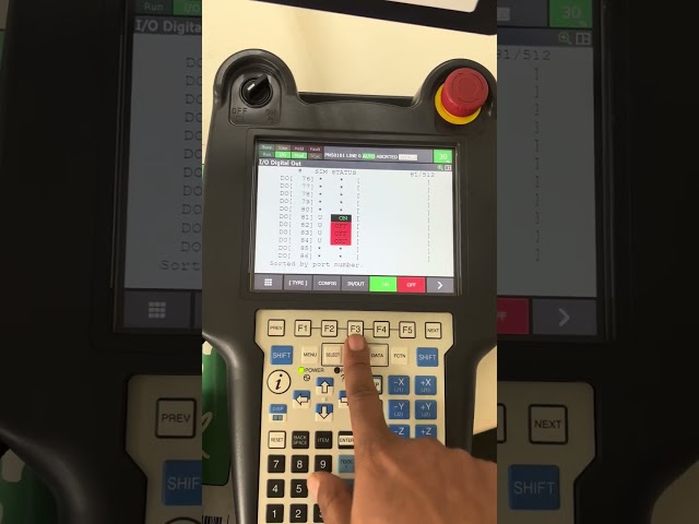 I/o configuration Fanuc