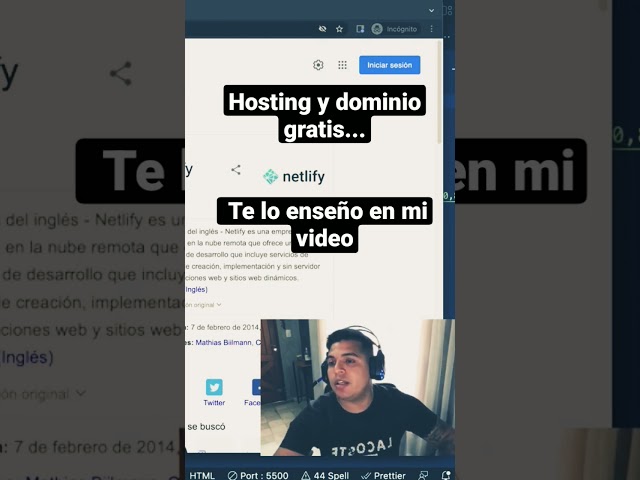 Aprende a subir tu proyecto a la web.