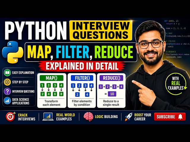The Map, Filter, Reduce Trick That Interviewers Love