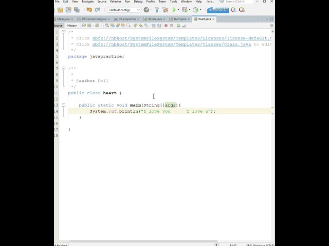 Java coding tutorials. When a Programmer says I Love You” 1000 Times 😂❤️