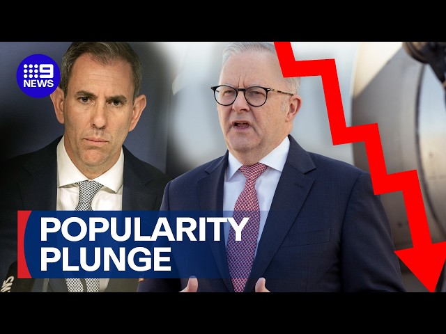 New polling shows mounting pressure on Albanese Government | 9 News Australia