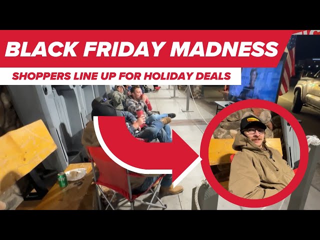 Shoppers nationwide line up for Black Friday 2025 deals