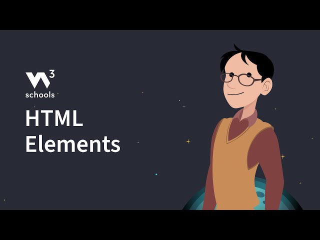 HTML - Elements - W3Schools.com