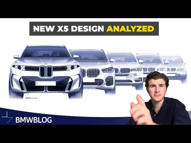 New BMW X5 Design Breakdown: Neue Klasse Face, Same X5 Soul