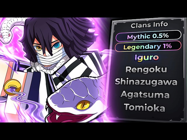 Surviving As 1% SERPENT BREATHING OBANAI IGURO In Roblox Weak Legacy 2