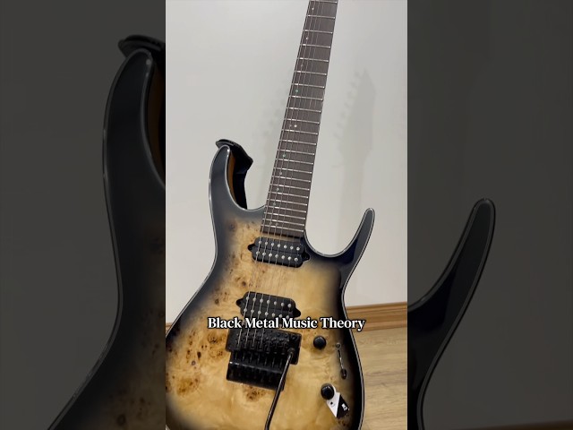 Black Metal Music Theory - 9th Chords #blackmetal #metal #guitar #riff #music