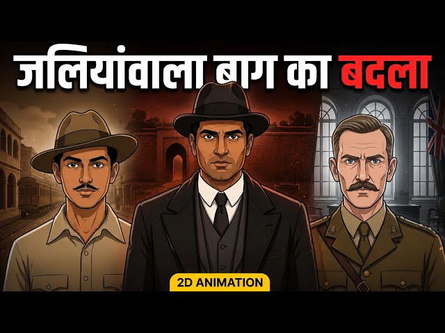 Jallianwala Bagh's Revenge: The Sardar Udham Singh Story | 2D Animation