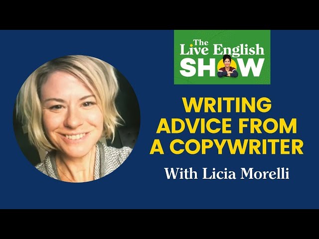 Writing advice from a COPYWRITER