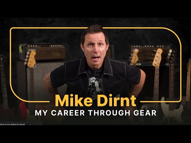 Mike Dirnt's Bass Collection Is Pretty Insane | My Career Through Gear