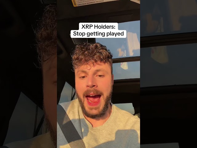 XRP Holders: Stop Getting Played!