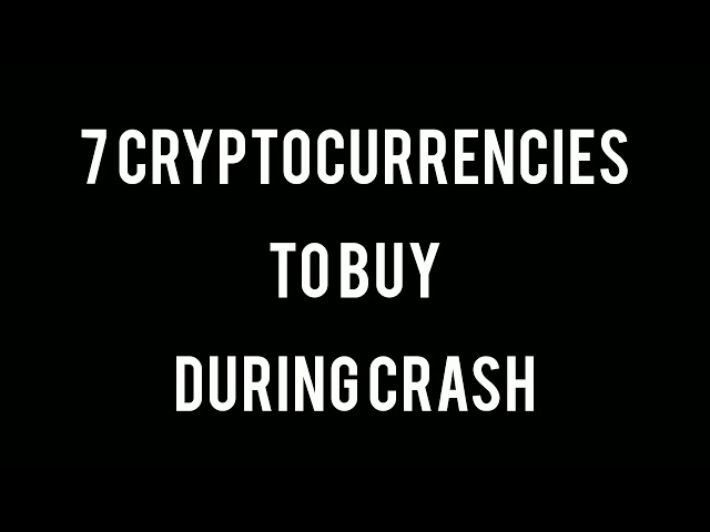 🔥7 Cryptocurrencies to buy during the market crash 📉 #shorts #crypto
