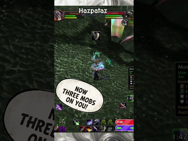 When You're Just Born To Lose...  #classicwow #wowpvp #tbcanniversary #wow  #wowtbc #hazpataz
