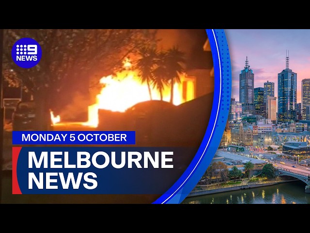 9News Melbourne | Monday 5 October | Full Bulletin