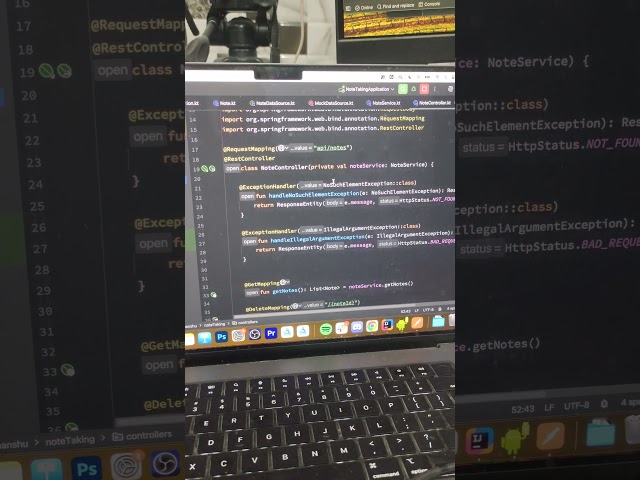 Backend with #kotlin #springboot #springboottutorial #android #androiddevelopment #coding