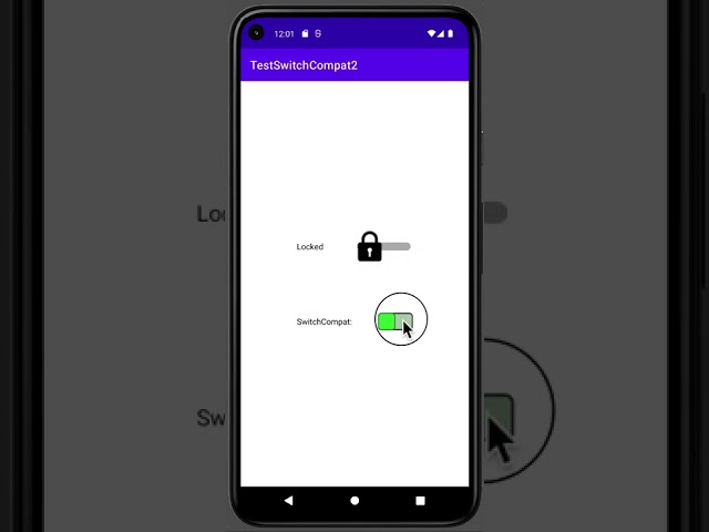 Android SwitchCompat Custom2