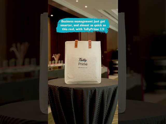 TallyPrime 7.1 x Smarter Business Management