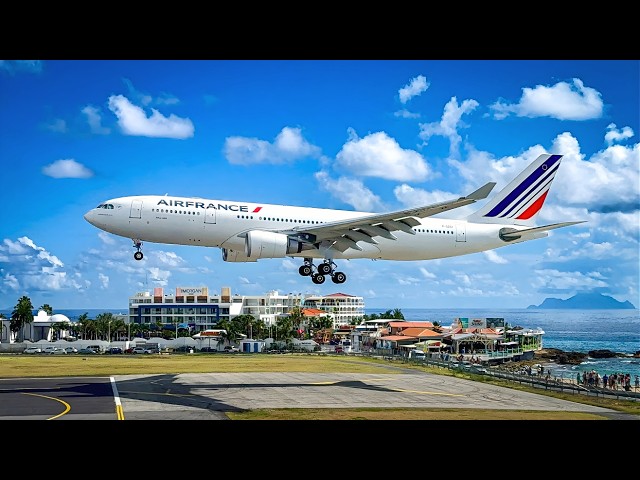 ST. MAARTEN 4K Planespotting | Princess Juliana International Airport!