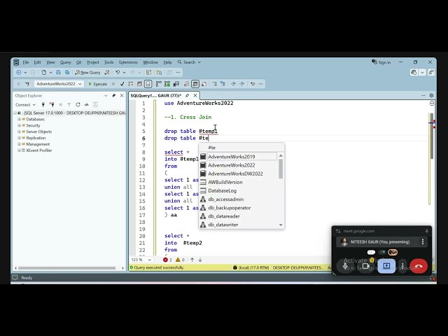SQL Session 3 (Joins)