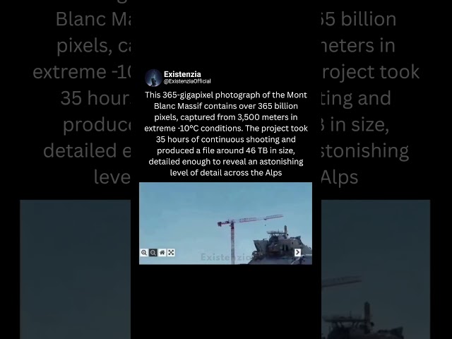 The World’s Largest Photograph Explained