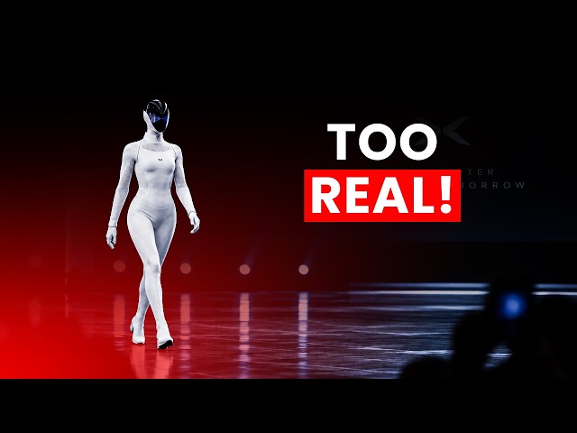 XPENG Female IRON Robot Looks INSANELY Human…