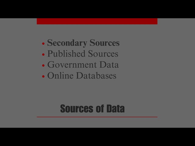 STATISTICAL ANALYSIS W/ SOFTWARE APPLICATION II DATA COLLECTION PART 1