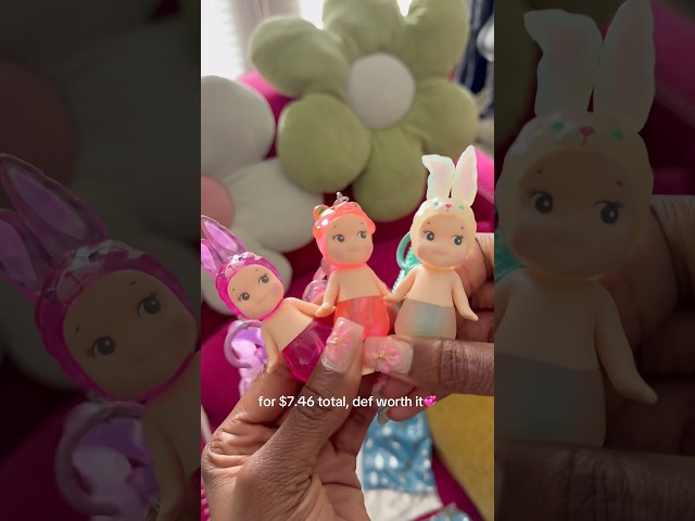 unboxing $2 sonny angel keychains from aliexpress ✨ #shorts #sonnyangelunboxing