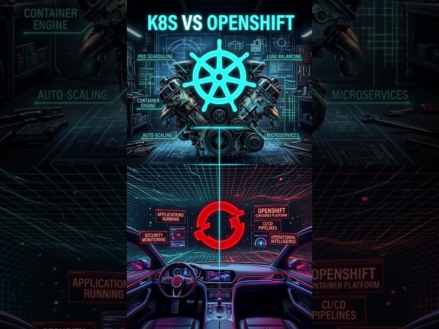 Stop Confusing Kubernetes With OpenShift In Under 60 Seconds ! #devops #kubernetes #openshift