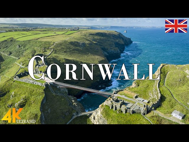 Cornwall, UK 4K Ultra HD • Stunning Footage Cornwall, Scenic Relaxation Film with Calming Music.