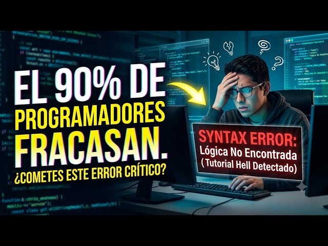 ¿Por qué el 90% fracasa al aprender a programar ? | ¡Que hacer para mejorar! ✨️