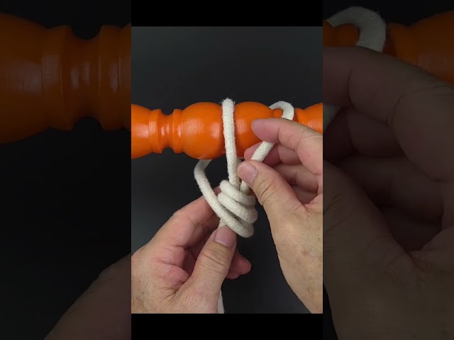 The Double Loop Grip Hitch for Bars Unstoppable Zero Slip Rope Hack