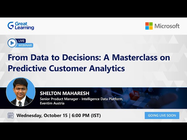 From Data to Decisions: A Masterclass on Predictive Customer Analytics