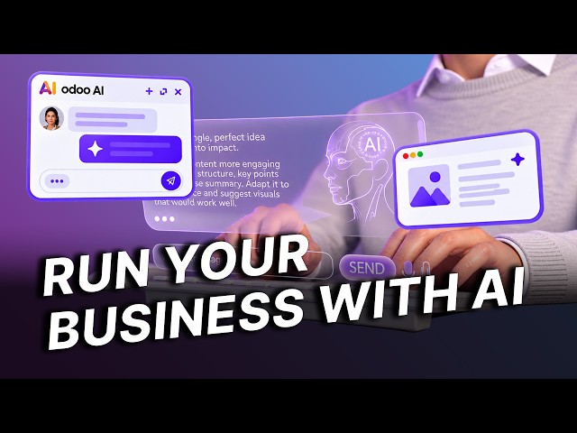 Your apps, AI-powered by Odoo