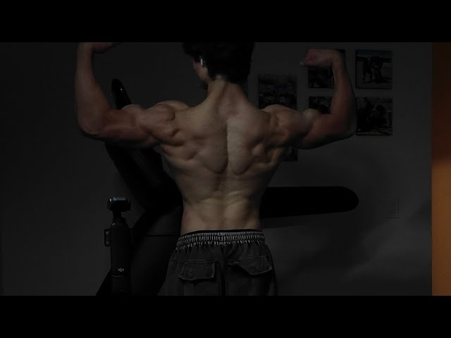 Leg day 9 weeks out from my first bodybuilding show at 15yo