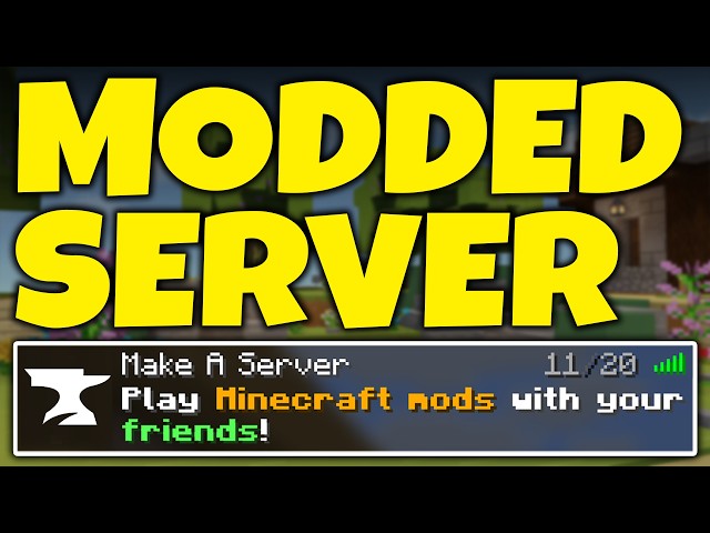 How To Make a Minecraft Java Server with Mods - Complete Guide