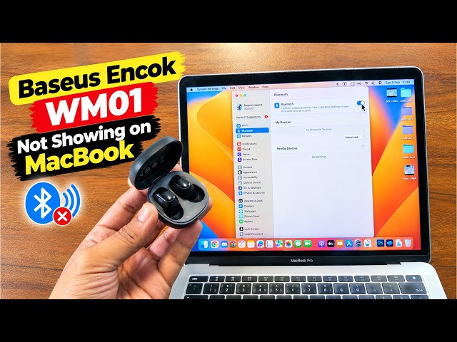 Baseus Encok WM01 Not Connecting to MacBook