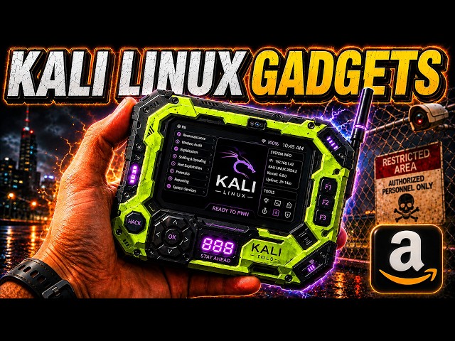 40 Kali Linux Gadgets on Amazon That Feel Completely ILLEGAL to own