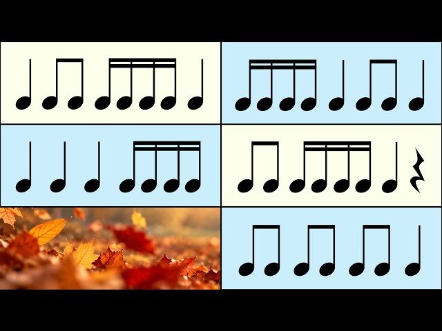 Find the Rhythm 🍁 Autumn / Fall Music Game!