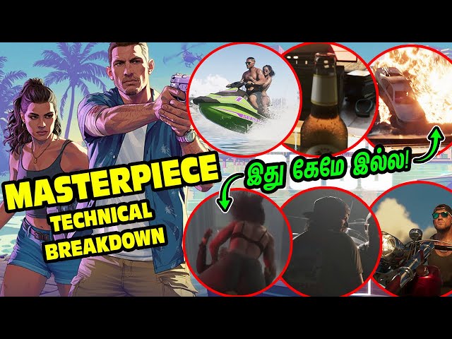 GTA 6 Trailer 2 - Technical Breakdown - Tamil - Cinematic Masterpiece