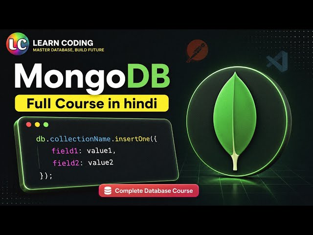 MongoDB Crash Course (Hindi) | Learn Coding