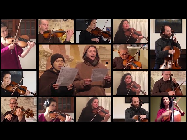 The Island Within (Orchestral) - Plum Village Monastics & global friends at Monbos Chapel, Dec. 2020