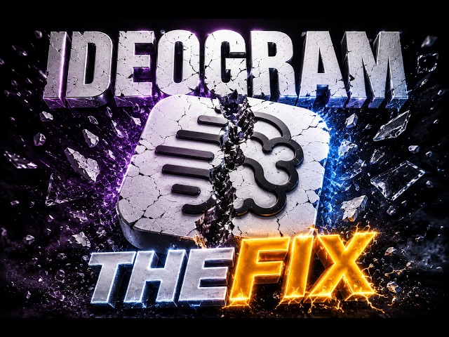 Ideogram 4 Is Painful to Use — Because It Wasn't Built for Humans