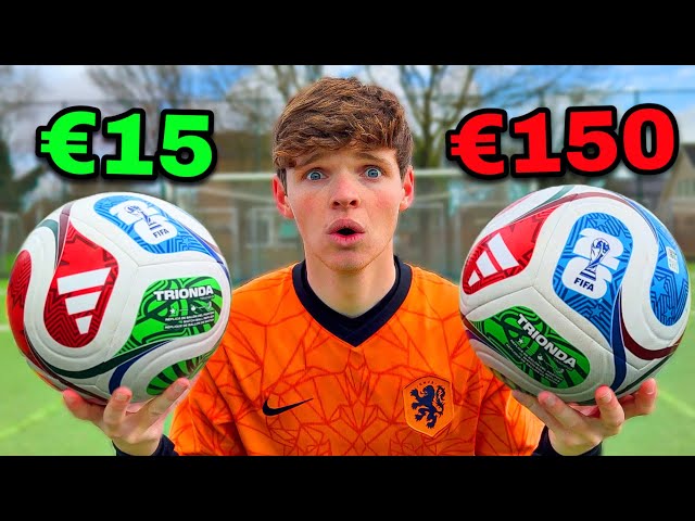€15 WK Voetbal Vs €150 WK Voetbal! *Van TEMU*
